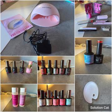 Kit complet semi permanent, Enlèvement, Comme neuf, Rouge, Accessoires