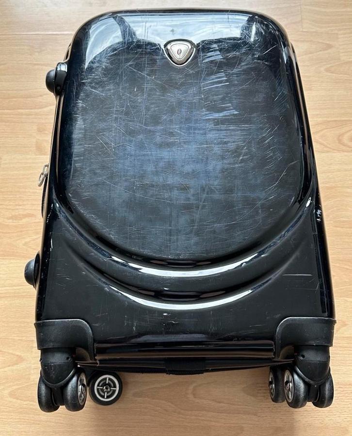 Valise Rigide CALIFORNIA PAK Spinner 4 roues 55cm, Bijoux, Sacs & Beauté, Valises, Utilisé, Enlèvement