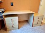 Bureau et deux petits meubles avec tiroirs, Enlèvement, Utilisé, Bureau