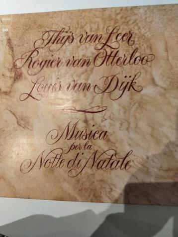 Zeer goede lp Thijs Van Leer musica per la notte Di Natale beschikbaar voor biedingen