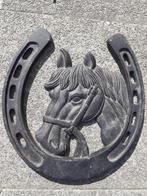 PRACHTIG HOEFIJZER IN GEPATINEERD GIETIJZER OM OP TE HANGEN, Tuin en Terras, Ophalen of Verzenden, Nieuw