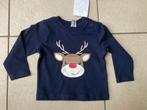 Nieuw shirtje met rendier - Maat 62, Ophalen of Verzenden, Nieuw, Jongetje of Meisje, Shirtje of Longsleeve