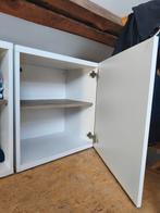 Meuble blanc avec étagère IKEA BESTA, Maison & Meubles, Armoires | Autre, Enlèvement, Utilisé