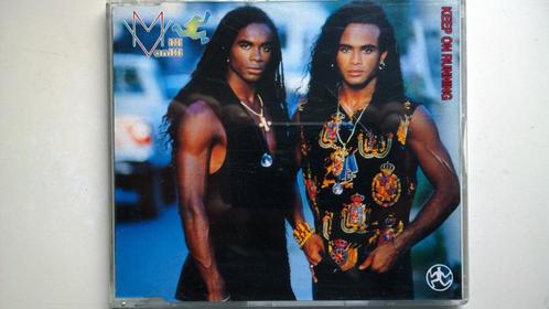 Milli Vanilli - Keep On Running, CD & DVD, CD Singles, Comme neuf, Hip-hop et Rap, 1 single, Maxi-single, Envoi