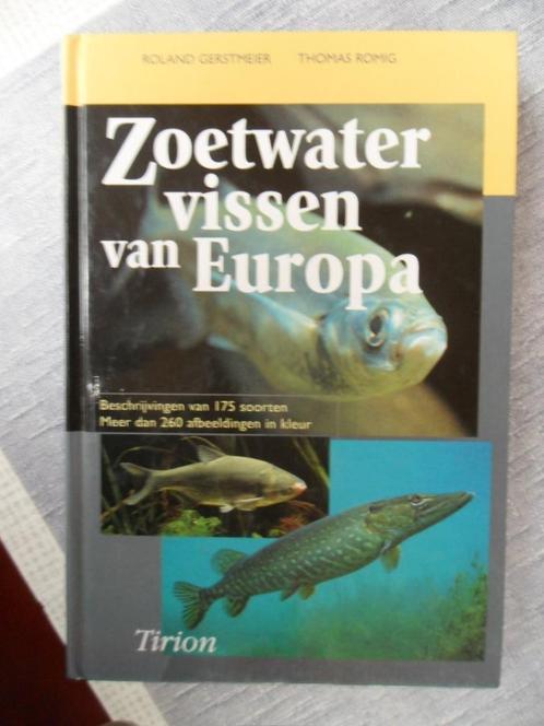 zoetwatervissen van europa, Livres, Nature, Comme neuf, Envoi