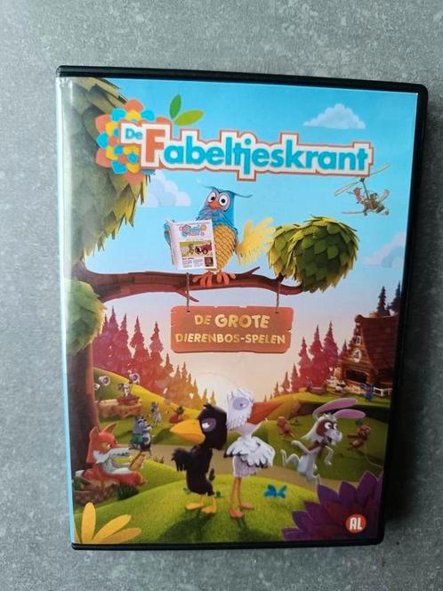 De Fabeltjeskrant : De grote dierenbos-spelen, Cd's en Dvd's, Dvd's | Kinderen en Jeugd, Ophalen of Verzenden