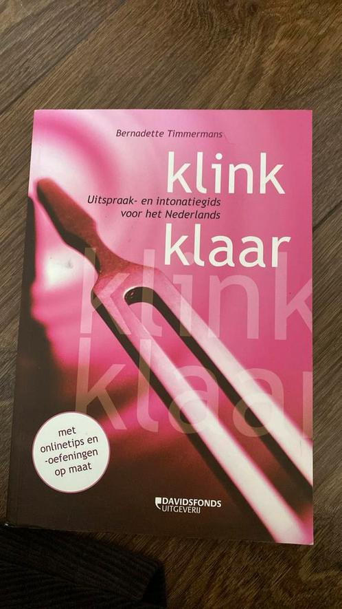 Bernadette Timmermans - Klink klaar, Livres, Science, Comme neuf, Enlèvement