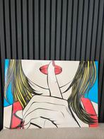 Vintage pop Wall art Ikea Sshh!, Ophalen, Zo goed als nieuw