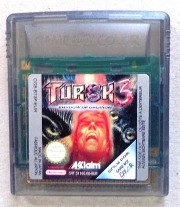 Turok 3 voor de Gameboy Color en Advance  beschikbaar voor biedingen
