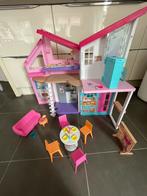 Barbie Malibu dreamhouse, Ophalen, Zo goed als nieuw, Accessoires
