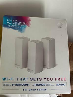 Repetiteur wifi Velop ac6600 tri band, Computers en Software, WiFi-versterkers, Ophalen of Verzenden