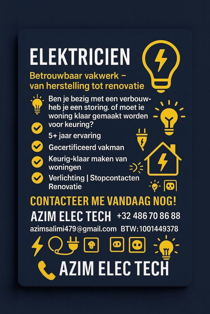Électricien, Services & Professionnels, Électriciens, Service 24h/24