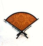 Antiek Napoleon III Waaier Haardscherm in Faux-Bamboe, Ophalen