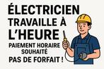 Cherche électricien payé à l’heure (pas de forfait), Tickets en Kaartjes, Evenementen en Festivals