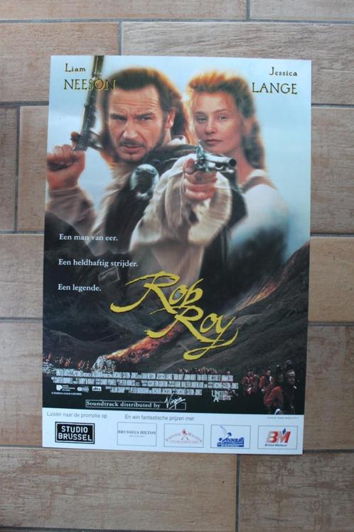 filmaffiche Rob Roy Liam Neeson 1995 filmposter, Collections, Posters & Affiches, Comme neuf, Cinéma et TV, A1 jusqu'à A3, Rectangulaire vertical