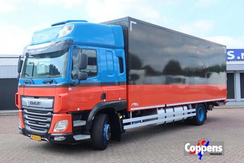 DAF CF 410 Bakwagen + DHollandia 2000kg Horsetruck Reacetruc, Auto's, Vrachtwagens, Bedrijf, ABS, Climate control, Cruise Control