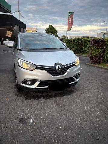 Renault grand scenic 7 plaatsen, Automaat, Bluetooth, Leder en Stof, 7 zetels