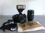 Nikon F-301 camera set 2 lenzen & flash, Verzenden, Gebruikt, Spiegelreflex, Nikon