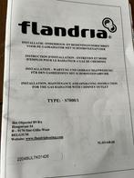 Gaskachel flandria S7000/1, Huis en Inrichting, Ophalen, Gas, Zo goed als nieuw, Vrijstaand