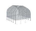 Serre 	Iris 2,5 x vanaf 2m 5m² 4 of 6 mm hobbykas tunnelkas, Staal, Polycarbonaat, Verzenden, Kweekkas