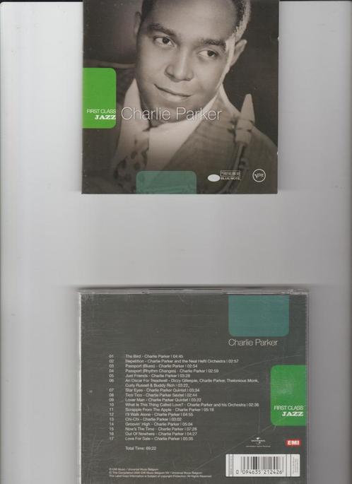 Charlie Parker Jazz de première classe, CD & DVD, CD | Jazz & Blues, Jazz, Enlèvement ou Envoi