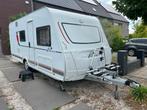 Bürstner Premio 495 TK met voortent Unico Bologna, Caravans en Kamperen, Ringverwarming, Treinzit, Particulier, Bürstner