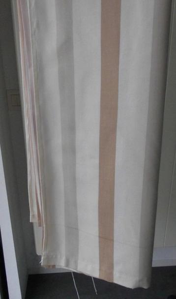 1 Paire de tentures confectionnées hauteur 150cm, Enlèvement ou Envoi, Coton, Utilisé, 120 cm ou plus