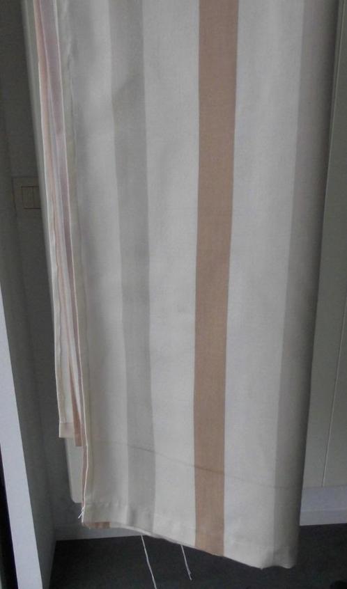 1 paar opgemaakte gordijnen met een hoogte van 150 cm, Hobby en Vrije tijd, Stoffen en Lappen, Gebruikt, Katoen, 120 cm of meer