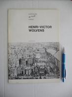 LIVRE D'ART HENRI-VICTOR WOLVENS, Enlèvement ou Envoi, Utilisé, Peinture et dessin