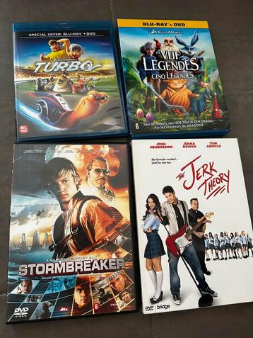 DVD’s te koop (tv reeksen-films/animatie) 