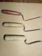 Truelle de maçon ou Truelle à joint, Enlèvement, Utilisé