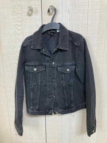 Zwarte jeansvest XS H&M Divided beschikbaar voor biedingen