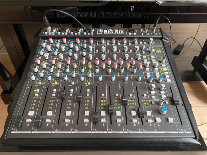 SSL Big SIX, Musique & Instruments, Tables de mixage, Comme neuf, Enlèvement ou Envoi