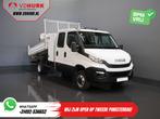 Iveco Daily 35C14D 2.3 140 pk Aut. ZF DC Dubbel Cabine 6 Per, Auto's, Bestelwagens en Lichte vracht, Automaat, Iveco, Wit, Diesel