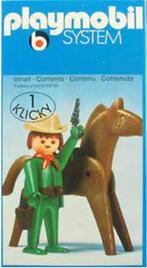 Playmobil: vintage set 3342__cowboy met paard., Kinderen en Baby's, Speelgoed | Playmobil, Complete set, Gebruikt, Ophalen of Verzenden