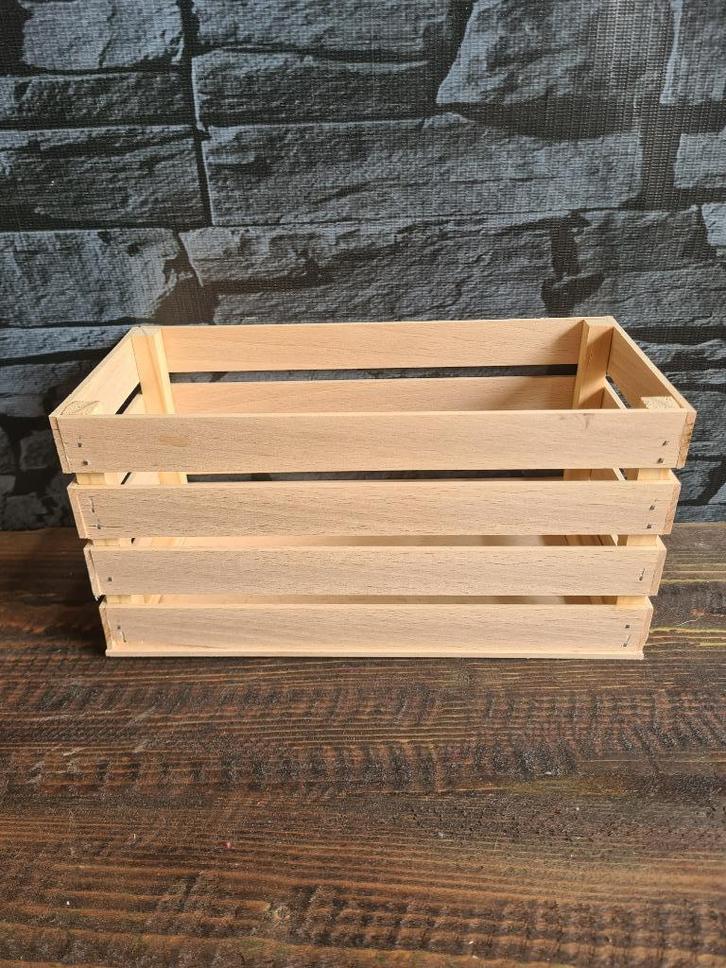 Decoratieve kistjes / Appelkistjes – Strak Design, Huis en Inrichting, Woonaccessoires | Kisten, Nieuw, Minder dan 50 cm, Minder dan 50 cm