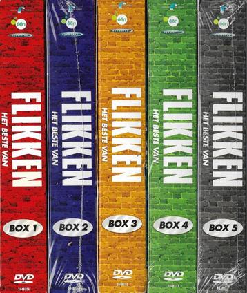 Flikken - Het Beste Van DVD Boxsets (Box 1 t/m 5). beschikbaar voor biedingen