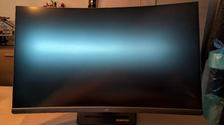 ASUS XG32WCS - 1440p - 180Hz - VA, Computers en Software, Monitoren, Zo goed als nieuw, 151 t/m 200 Hz, DisplayPort, HDMI, USB-C