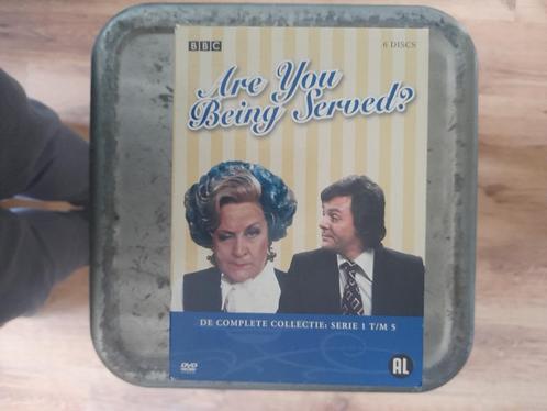 5 seizoenen are you being served?, Cd's en Dvd's, Dvd's | Tv en Series, Zo goed als nieuw, Komedie, Boxset, Alle leeftijden, Verzenden