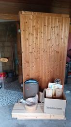 Finse sauna 2 personen met alle accessoires, nooit gebruikt!, Ophalen, Zo goed als nieuw, Accessoires