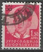 Joegoslavie 1935/1936 - Yvert 281 - Peter II Karađorđevic (S, Verzenden, Joegoslavië, Gestempeld