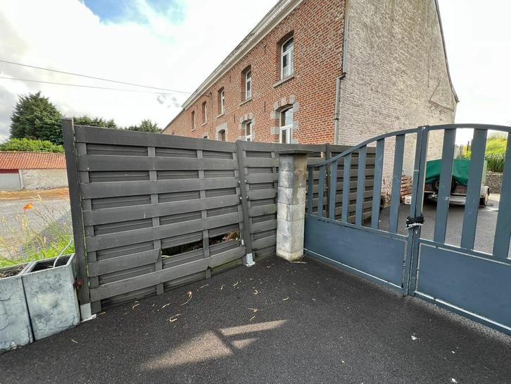 clôture de jardin, portillon, portail, Tuin en Terras, Tuinhekken en Hekwerk, Nieuw, Overige typen, Overige materialen, Met poort