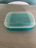 Tupperware scharnierdoos weinig gebruikt voor 2 euro, Ophalen, Zo goed als nieuw, Groen, Overige typen