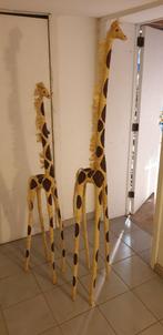 Très belle girafe fait main africaine, Maison & Meubles, Comme neuf, Enlèvement