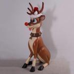 Reindeer Funny – Rendier met verlichte neus hoogte 112 cm, Ophalen, Nieuw