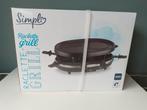 Raclette grill, Ophalen of Verzenden, Nieuw, Steengrill