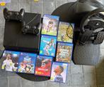 PS4 pakket compleet – met stuur, pedalen, 2 controllers & 8, Ophalen, Zo goed als nieuw, Overige typen, PlayStation 4