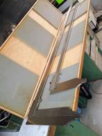 2 GROTE SCHUIFVOETEN VAN 1000 MM TOT 1500 MM, Ophalen, Zo goed als nieuw, Metaaldraaibank
