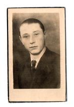 doodsprentje oorlogsslachtoffer Oostakker + Leipzig 1944, Enlèvement ou Envoi, Autres, Photo ou Poster