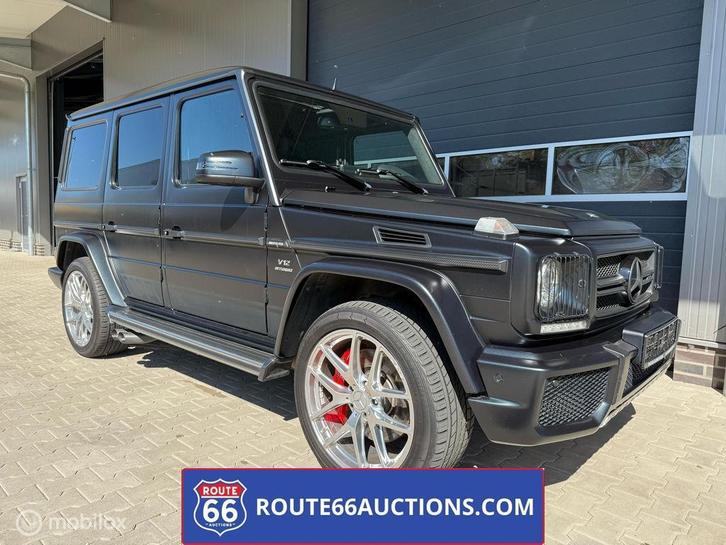 Mercedes-Benz G65 AMG | 2017 | Route 66 Auctions, Auto's, Mercedes-Benz, Bedrijf, Te koop, G-Klasse, Benzine, Overige carrosserie